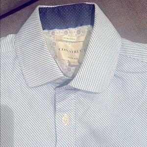 Men's Dress Shirt 15x 32/33 EUC